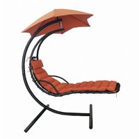 Hanging Lounge with Shade Canopy in Terra Cotta NU3220