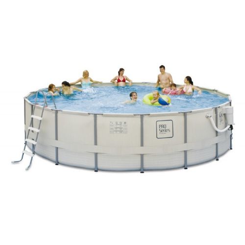 ProSeries Above Ground Pool Package 18 Ft. Round 52 inch Deep NB2041