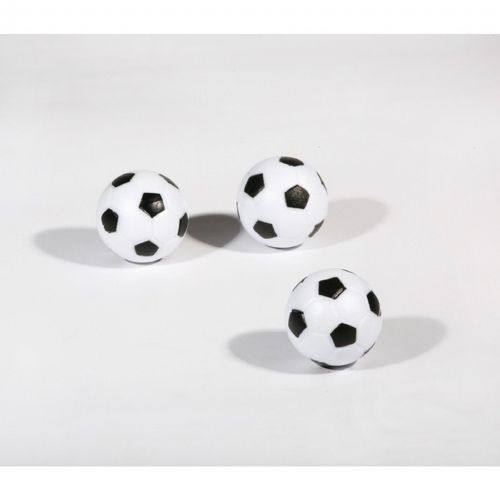 Three-Pack Black and White Foosballs NG1024