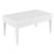 Aruba Wickerlook Resin Patio Set 3 Piece White with Rectangle Table ISP8043-WH #7