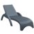 Fiji Wickerlook Resin Outdoor Chaise Lounge Set 4 Piece Rattan Gray ISP860-S4-DG #2