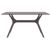 Ibiza Rectangle Outdoor Dining Table 55 inch Brown ISP864-BR #2