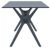 Ibiza Rectangle Outdoor Dining Table 55 inch Rattan Gray ISP864-DG #3
