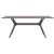 Ibiza Rectangle Outdoor Dining Table 71 inch Brown ISP865-BR #2