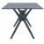 Ibiza Rectangle Outdoor Dining Table 71 inch Rattan Gray ISP865-DG #3