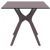 Ibiza Square Outdoor Dining Table 31 inch Brown ISP863-BR #2