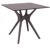 Ibiza Square Outdoor Dining Table 31 inch Brown ISP863
