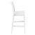 Jamaica Wickerlook Resin Bar Chair White ISP866-WH #3