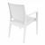 Miami Wickerlook Resin Balcony Furniture Set 3 Piece White ISP899S-WH #4