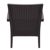 Miami Wickerlook Resin Patio Club Chair Brown with Cushion ISP850-BR #3