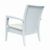 Miami Wickerlook Resin Patio Club Chair White with Cushion ISP850-WH #5