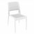 Miami Wickerlook Resin Patio Dining Set 5 Piece White with Side Chairs ISP992S-WH #2