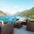 Monaco Wickerlook Resin Patio Lounge Table Brown ISP838-BR #4