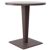 Riva Wickerlook Resin Round Patio Dining Table Brown 28 inch. ISP882