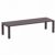 Vegas Outdoor Dining Table Extendable from 102 to 118 inch Brown ISP776-BR #3