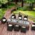 Vegas Outdoor Dining Table Extendable from 102 to 118 inch Brown ISP776-BR #7