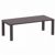 Vegas Outdoor Dining Table Extendable from 70 to 86 inch Brown ISP774-BR #3