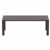 Vegas Outdoor Dining Table Extendable from 70 to 86 inch Brown ISP774-BR #4