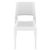 Verona Wickerlook Resin Patio Dining Chair White ISP830-WH #3