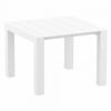 Vegas Outdoor Dining Table Extendable from 39 to 55 inch White ISP772