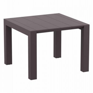 Vegas Outdoor Dining Table Extendable from 39 to 55 inch Brown ISP772