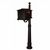 Special Lite Kingston Curbside Mailbox with Ashland Mailbox Post Unit SCK-1017-SPK600-BLK #2