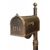 Special Lite SCB-1015-FN-BRZ Berkshire Curbside Mailbox with Front Numbers SCB-1015-FN