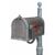 Special Lite SCB-1015-MP-VG Berkshire Curbside Mailbox with Side Numbers SCB-1015-MP
