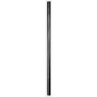 Special Lite 390-BLK 7' Smooth Aluminum Direct Burial Post 390