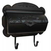 Special Lite SHB-1004-BLK Hummingbird Horizontal Mailbox SHB-1004