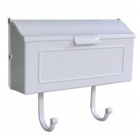 Special Lite SHH-1006-WH Horizon Horizontal Mailbox SHH-1006