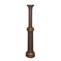 Special Lite SPK-590-CP Bradford Wrap Around Base Kit, Direct Burial Mailbox Post SPK-590