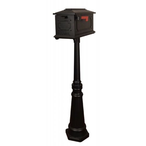 Special Lite Kingston Curbside Mailbox with Tacoma Mailbox Post Unit SCK-1017-SPK-591-CP