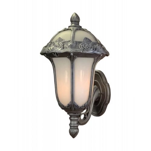 Special Lite Rose Garden F-2717-SW-AB Medium Bottom Mount Light with Alabaster Glass F-2717-SW-AB