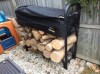 Customer Photo #1 - Heavy Duty Firewood Rack w/Cover 4 ft. 90401