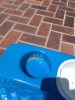 Customer Photo #8 - Folding Baja II Pool Float Lounge - Marina Blue SS65701-28