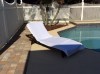 Customer Photo #1 - Resort Chaise Cover Towel Light Beige HFG002-BEI