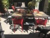 Customer Photo #2 - Air XL Outdoor Dining Arm Chair Red ISP007-RED
