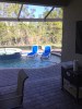 Customer Photo #1 submitted by S. M. from North Fort Myers, FL - Adjustable Omega Sling Chaise Lounge - Brown Beige
