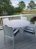 Customer Photo #1 submitted by J. A. from Ocean View, DE - Ibiza Wickerlook Resin Patio Armchair White