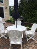 Customer Photo #3 - Toscana Round Dining Table 47 inch White NR-40123-00