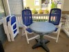 Customer Photo #4 - Delta Adjustable Folding Sling Chair Brown Beige NR-40310-05-115