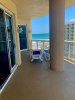 Customer Photo #1 submitted by R. B. from Daytona Beach Shores, FL - Adjustable Omega Sling Chaise Lounge - White Blue