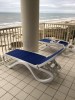 Customer Photo #1 submitted by D. D. from Gulf Shores, AL - Adjustable Omega Sling Chaise Lounge - White Sand